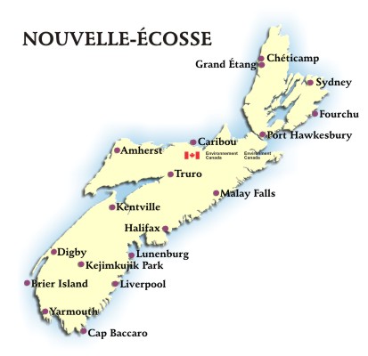 Nouvelle-Écosse-map