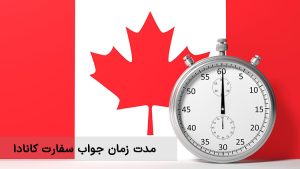 مدت زمان جواب سفارت کانادا برای انواع ویزا در سال 2024