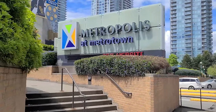 Metropolis Mall in Metrotown