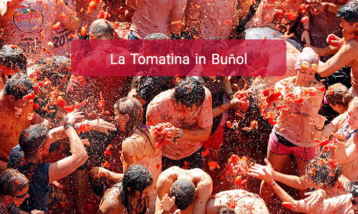 La Tomatina در بوئنول